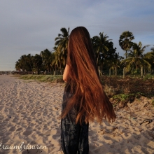 At Upuveli Beach in Sri Lanka