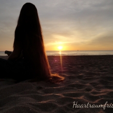 At the beach in Sri Lanka