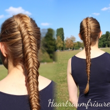 Dutch Fishtail Braid