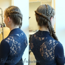 Dutch Fishtail Braid