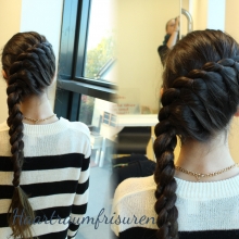 Diagonal Four Strand Braid