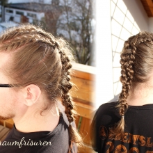 Ragnar inspired hair