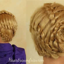 Four Strand Updo