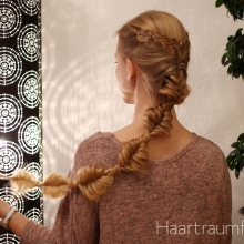 Bubble Fishtail Braid