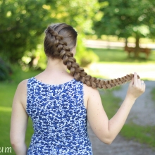 Diagonal Dutch Braid