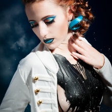 Curly hair for Fotoshooting
