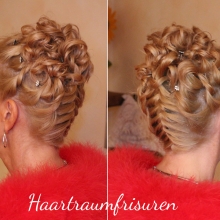 Reverse Braided Updo