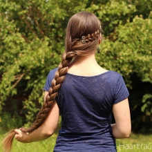 Side Braid with Accent Braid