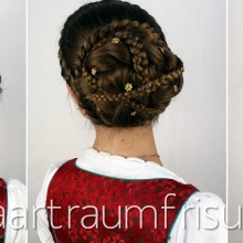 Hairstyle for the Oktoberfest