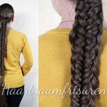 Twisted Edge Fishtail Braid