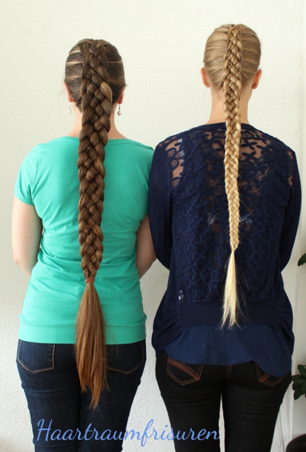 Two five Strand braids