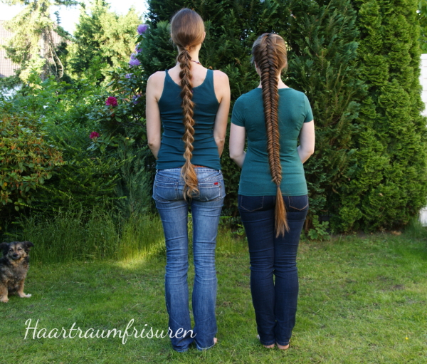 Dragon Tail Braid and Dutch Fishtailbraid