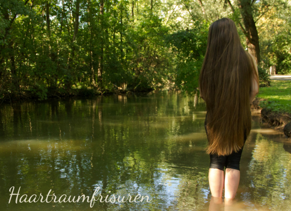 Längenbild im Wasser