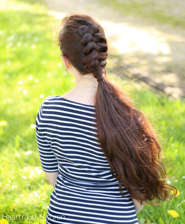 Dutch Braided Ponytail