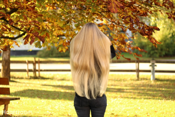 Beautiful hair after the cut